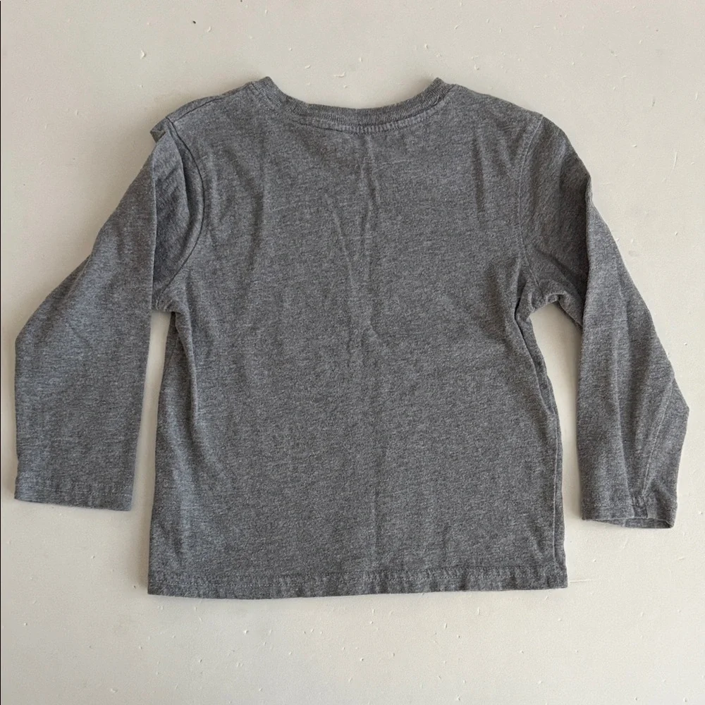 Jumping Beans Gray Long Sleeve Shirt Boys 3T
